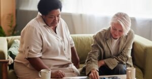 seniors in memory care